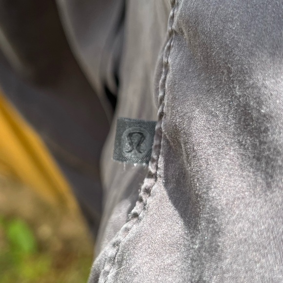 Lululemon City Stroll Black Cotton Jacket 100% Tencel Women’s Size 12 Blackk - Picture 5 of 8